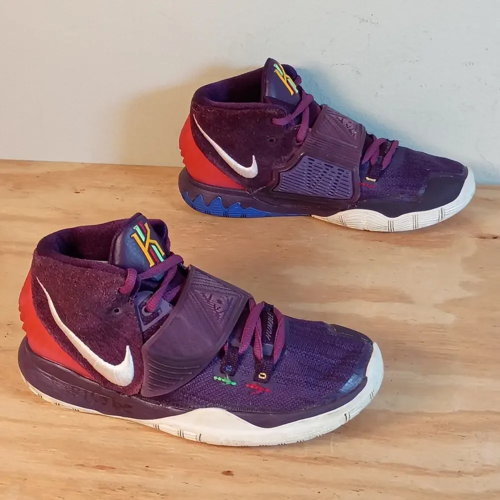 Nike Kyrie 6 Enlightenment Grand Purple Youth Size 4Y Shoes BQ5599-500